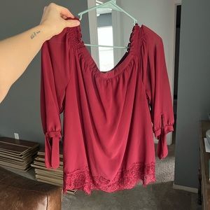 Women's Off The Shoulder Top